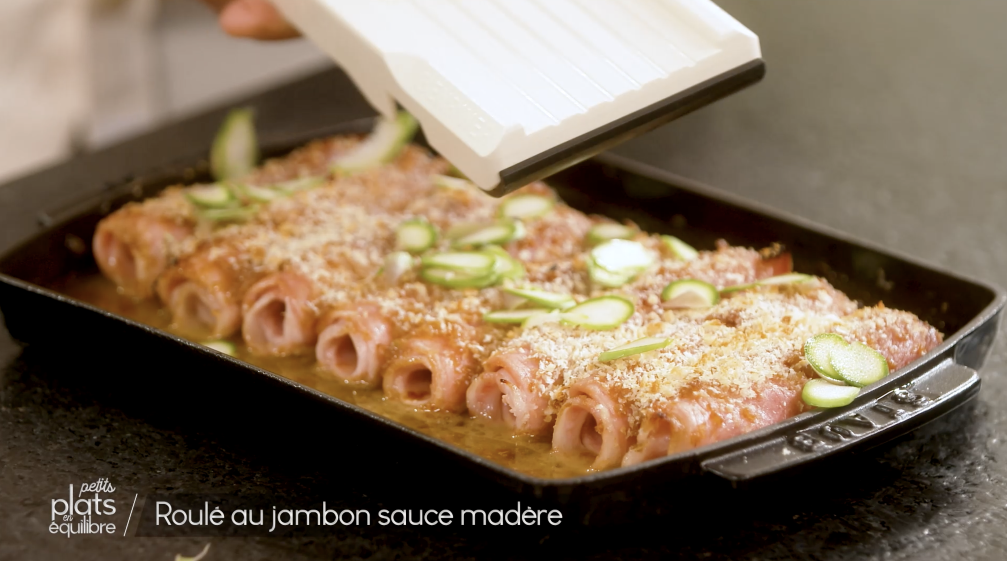 Ma recette de roulés au jambon sauce Madère Laurent Mariotte