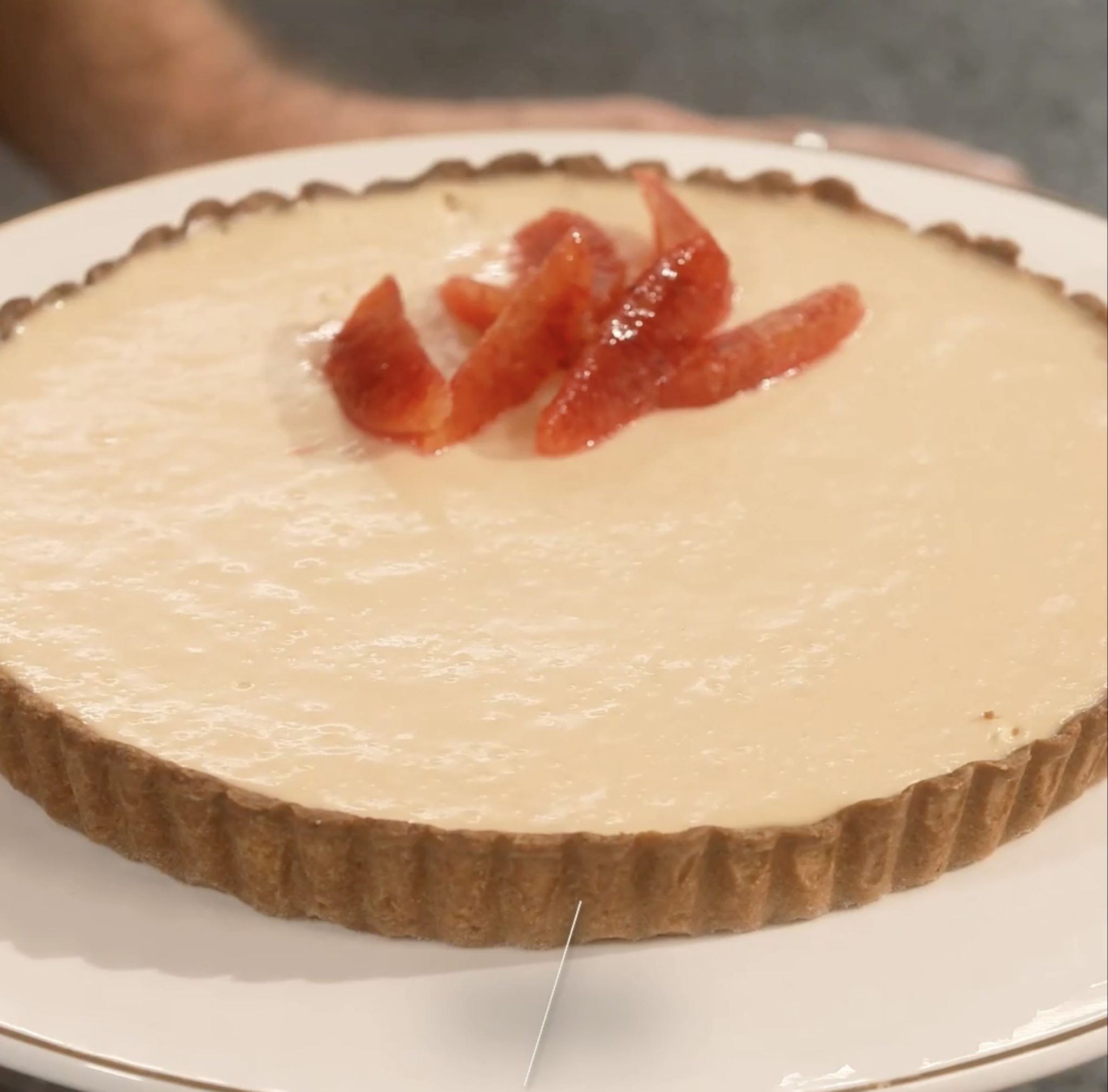 Ma Recette De Tarte à Lorange Sanguine Laurent Mariotte 