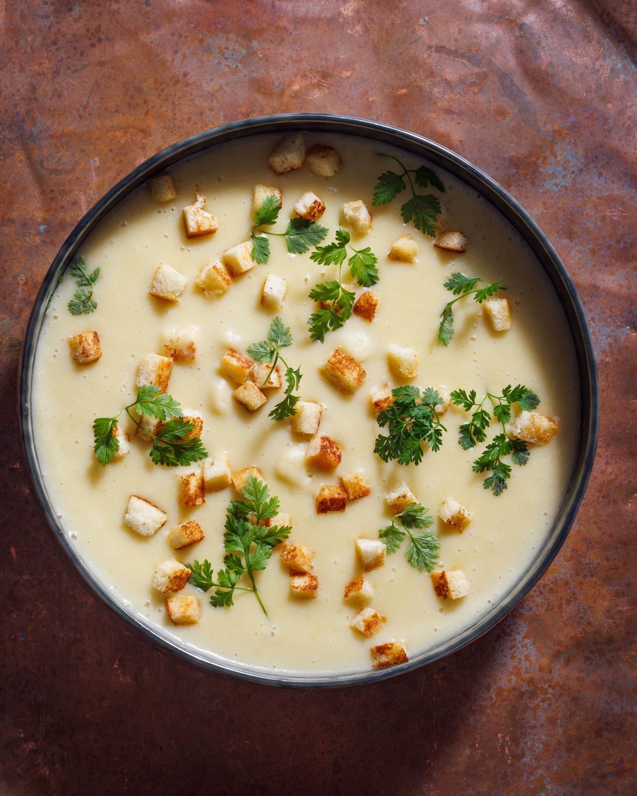 Soupe de maïs aux moules par Laurent Mariotte : Recette de Soupe